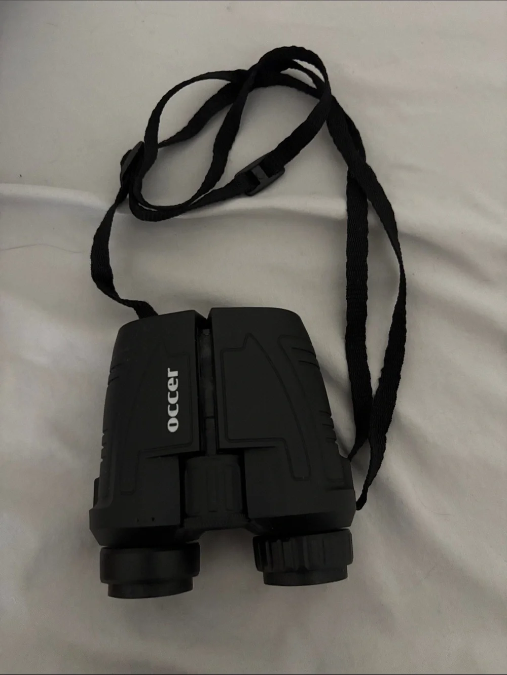 Occer 12x25 Black Binoculars Compact Travel Monocular